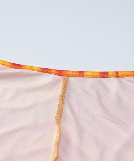 Vibrant Sunset Stripe Long Sleeve Maxi Dress - Fall Statement Style