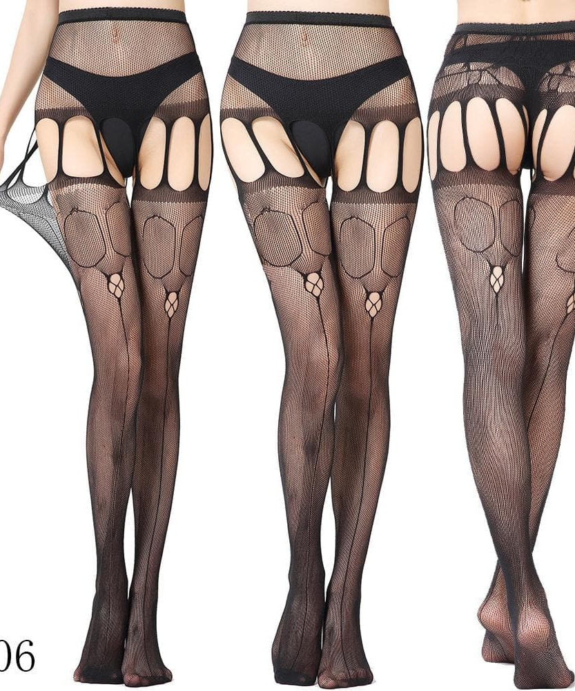Fall & Holiday Glamour: High Waist Suspender Garter Tights & Pantyhose Collection – Fishnet, Lace & Beyond