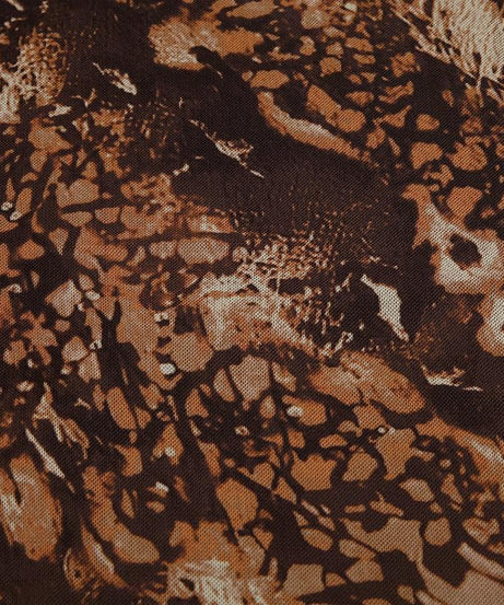 Chic Autumn Animal Print Asymmetrical Maxi Cami Dress - Effortless Fall Style