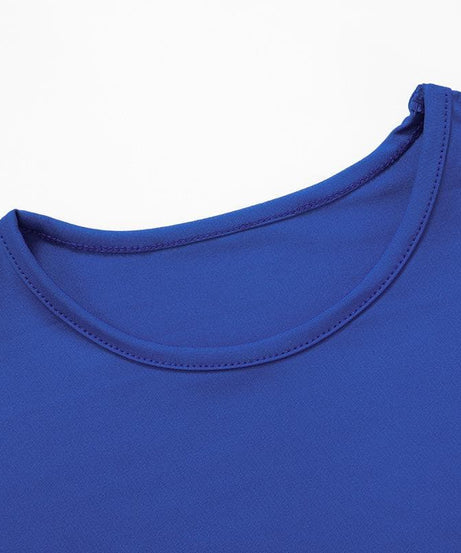 Royal Blue Long Sleeve High-Waist Legging Set - Your Go-To Fall Athleisure & Lounge Staple