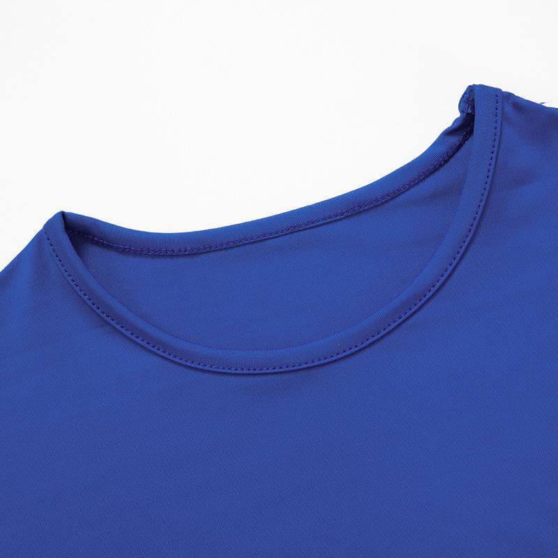 Royal Blue Long Sleeve High-Waist Legging Set - Your Go-To Fall Athleisure & Lounge Staple