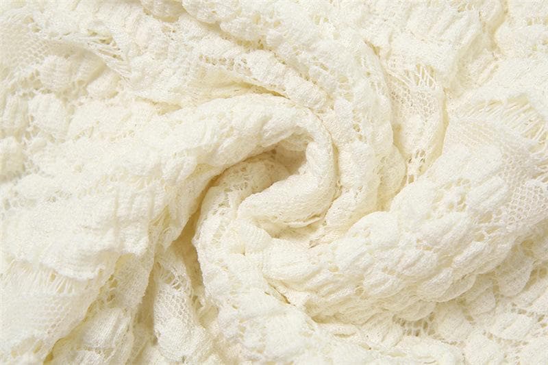 Fall Chic Ruffle Tiered Mini Skirt & Top Set - Cozy Textured Knit