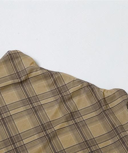 Autumn Chic Low-Rise Plaid Maxi Skirt - Effortless Flowy Silhouette