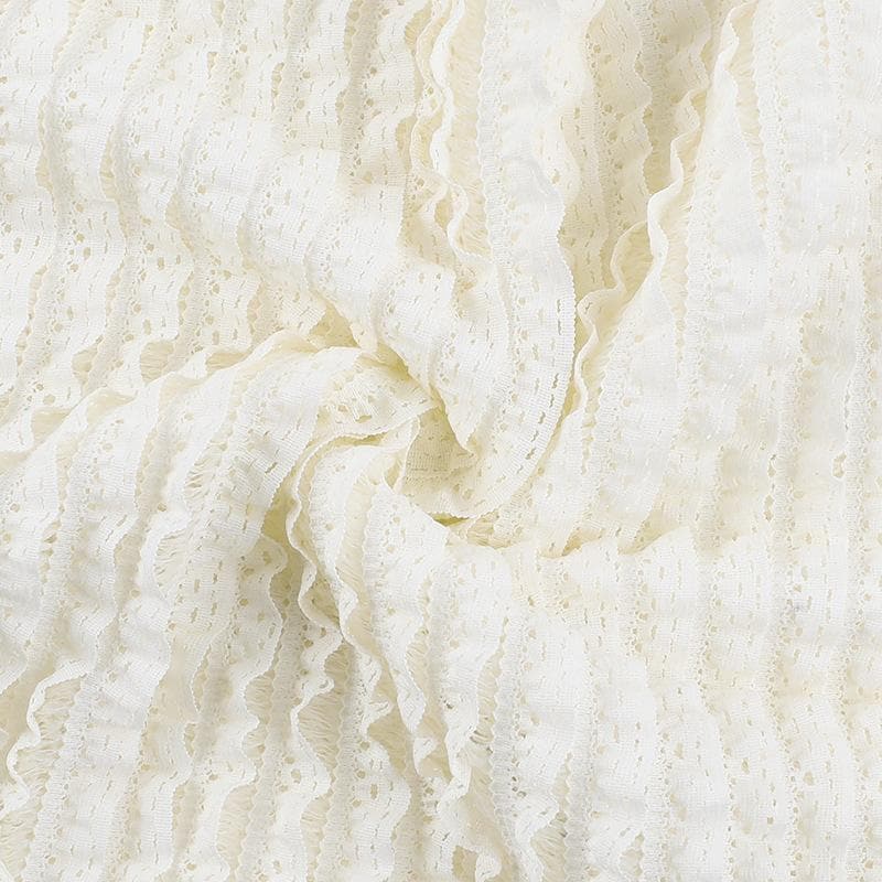 Chic White Ruffle Halter Mini Dress – Textured Bodycon for Fall Getaways & Parties