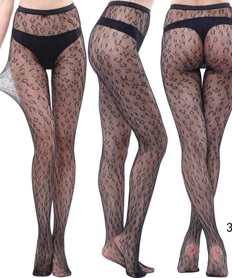 Fall & Holiday Glam: High-Waist Patterned & Fishnet Tights Collection - 12 Chic Styles