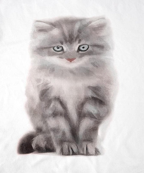 Sassy Feline O-Ring Baby Tee - Fall Trendy Short Sleeve Top