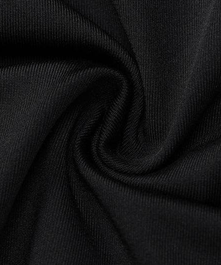 The 'Enigma' Sheer Mesh Patchwork Long Sleeve Romper - Fall Nights Out & Halloween Party Ready