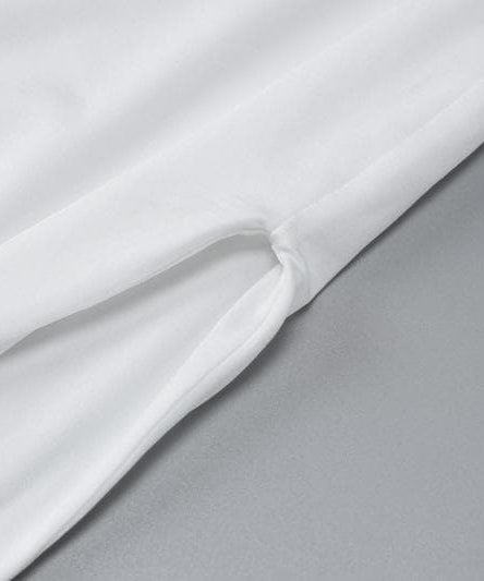 Effortless Glamour: White Halter Cowl Neck Maxi Dress for Holiday & NYE Parties