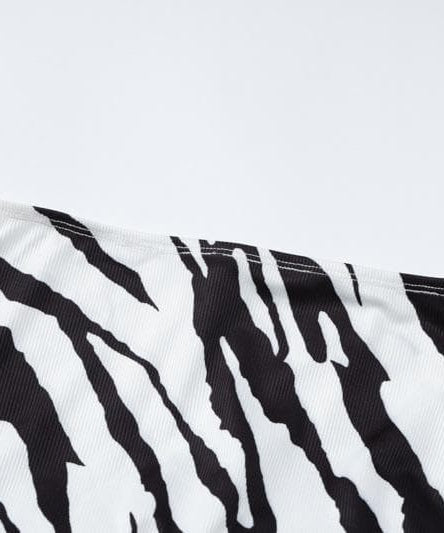 Wild Style Zebra Print Crop Top & Maxi Skirt Set - Chic Two-Piece Fall Outfit